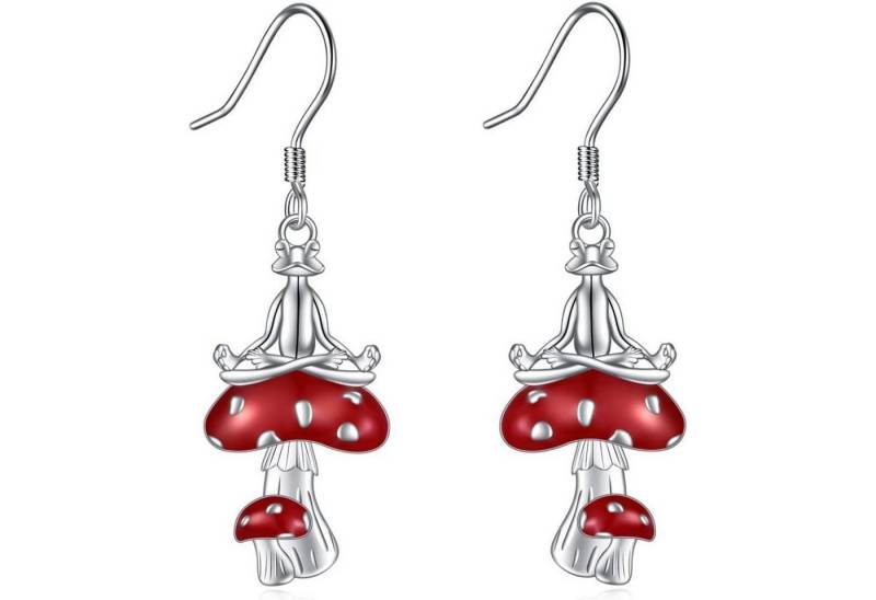 LuxusKollektion Schmuckset Ohrringe Sterlingsilber Dinosaurier Qualle Eule Frauen Frosch Pilz von LuxusKollektion