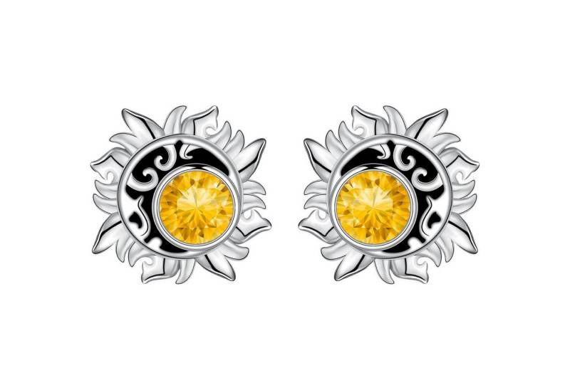 LuxusKollektion Schmuckset Ohrstecker Lebensbaum Damen 925 Sterling Silber silber-3 von LuxusKollektion