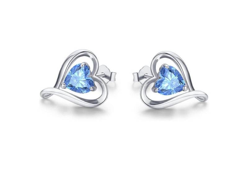 LuxusKollektion Schmuckset Ohrstecker Set Damen Rosegold Silber Gold Geschenke Silber12 von LuxusKollektion