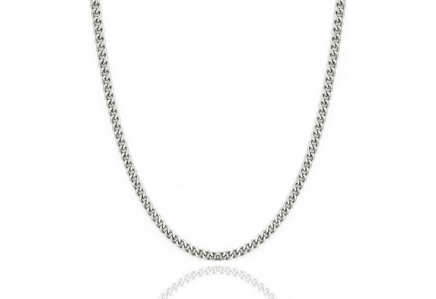 LuxusKollektion Schmuckset Panzerkette Halskette Herren Damen Silber-7MM Breit 20.0 Zoll von LuxusKollektion