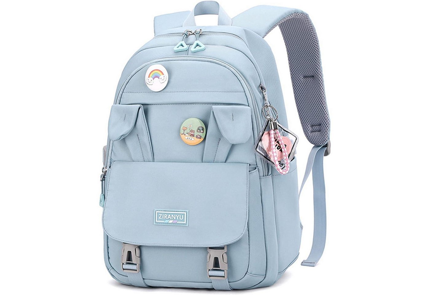 LuxusKollektion Schulrucksack Rucksack Damen Schulrucksack 15,6 Zoll Anti-Diebstahl Reise Große von LuxusKollektion