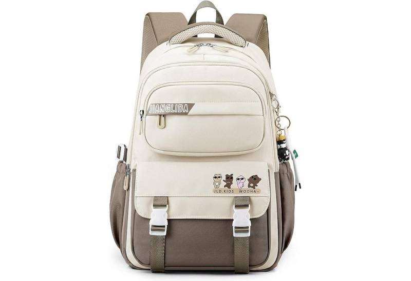 LuxusKollektion Schulrucksack Schulrucksack Mädchen Jungen Teenager Schulranzen 30L Nylon Backpack von LuxusKollektion