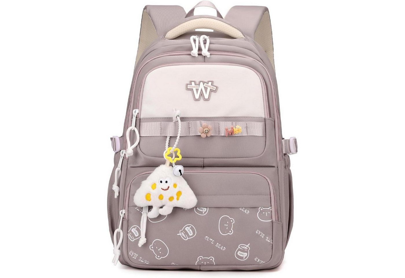 LuxusKollektion Schulrucksack Schulrucksack Mädchen Wasserdicht Mehrfachfach 10dunkelviolet von LuxusKollektion