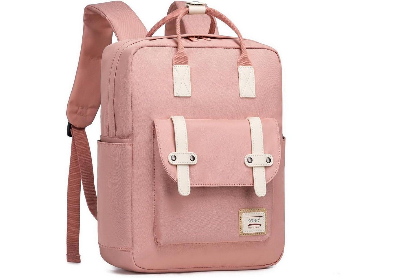 LuxusKollektion Schulrucksack Schulrucksack Unisex College 13 Zoll Laptop Rosa von LuxusKollektion