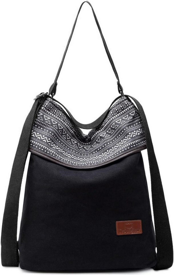LuxusKollektion Schultertasche Canvas Damen Schultertasche Rucksack Vintage Handtasche Diebstahl Hobo LuxusKollektion Schultertasche Canvas Damen Schultertasche Rucksack Vintage Handtasche Diebstahl Hobo von LuxusKollektion
