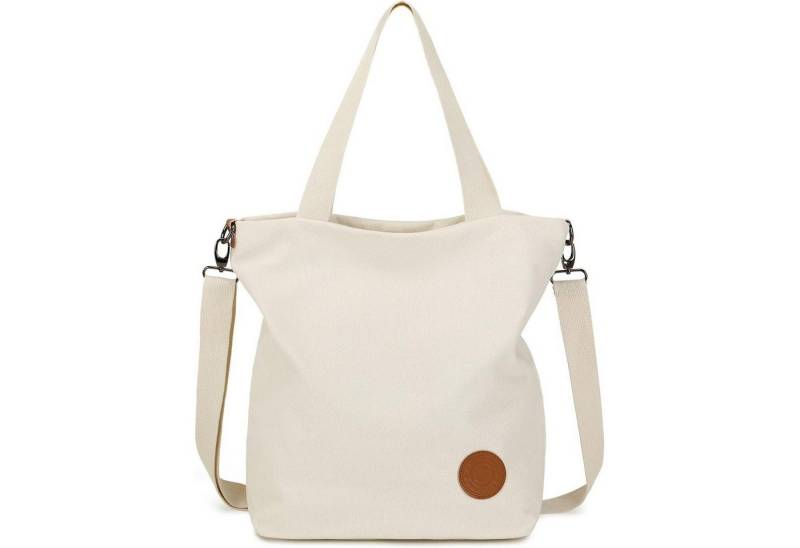 LuxusKollektion Schultertasche Damen Canvas Handtasche Schultertasche Multifunktionale Umhängetasche von LuxusKollektion