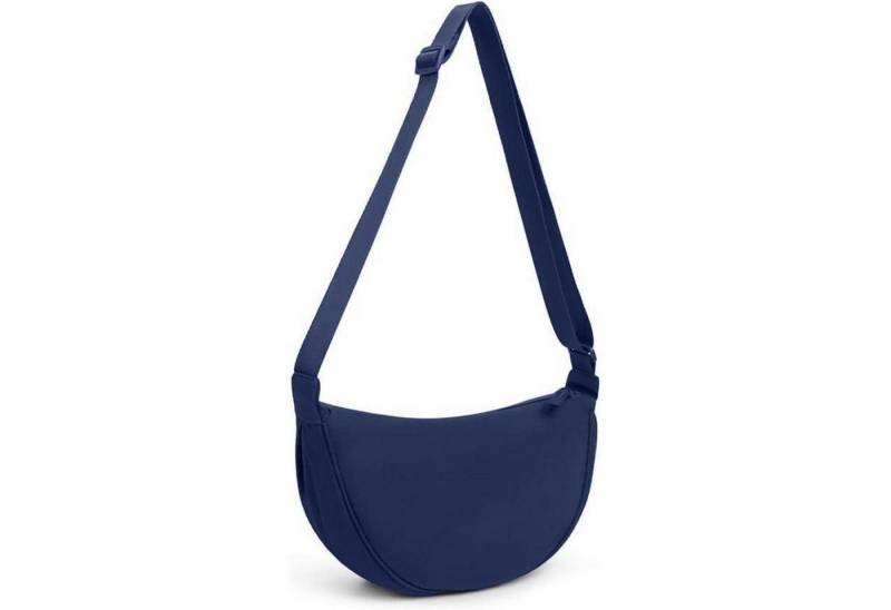 LuxusKollektion Schultertasche Damen Halbmond Crossbody Schultertasche Hobo Einfarbig Umhängetasche von LuxusKollektion