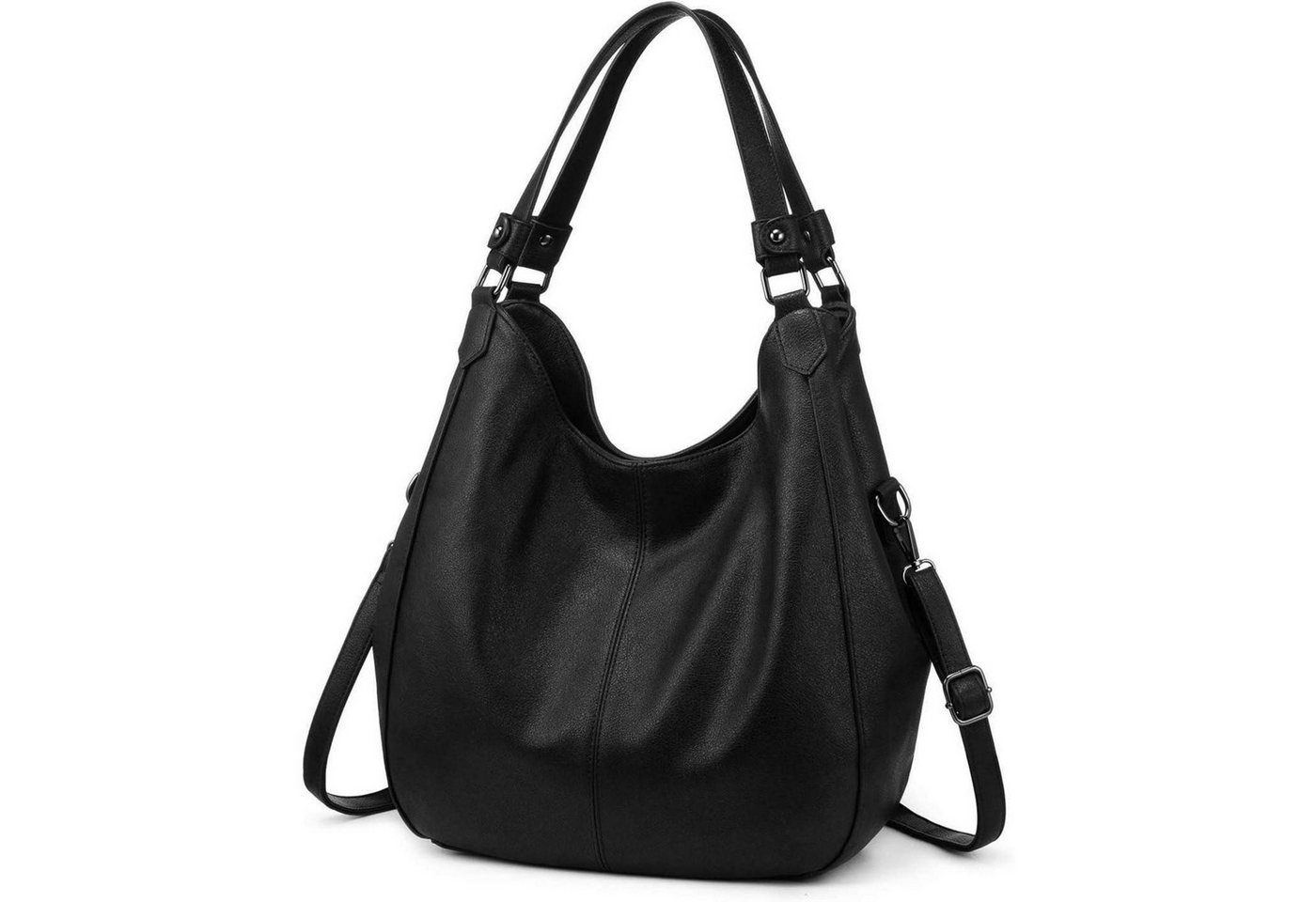 LuxusKollektion Schultertasche Damen Handtasche Shopper Vintage Groß Lederimitat Umhängetasche von LuxusKollektion