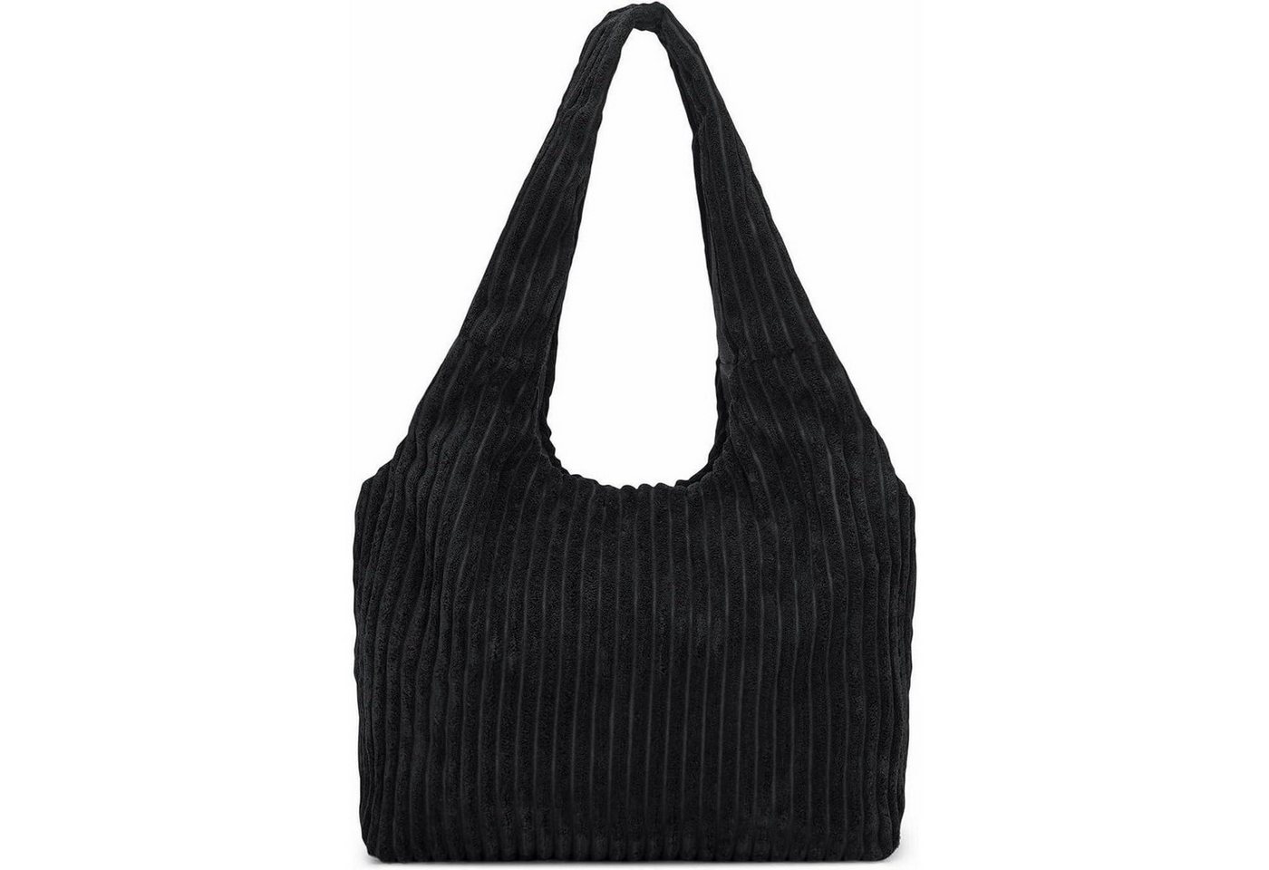 LuxusKollektion Shopper Handtasche Damen Groß Shopper Schule Arbeit Einkauf Reisen Schwarz von LuxusKollektion