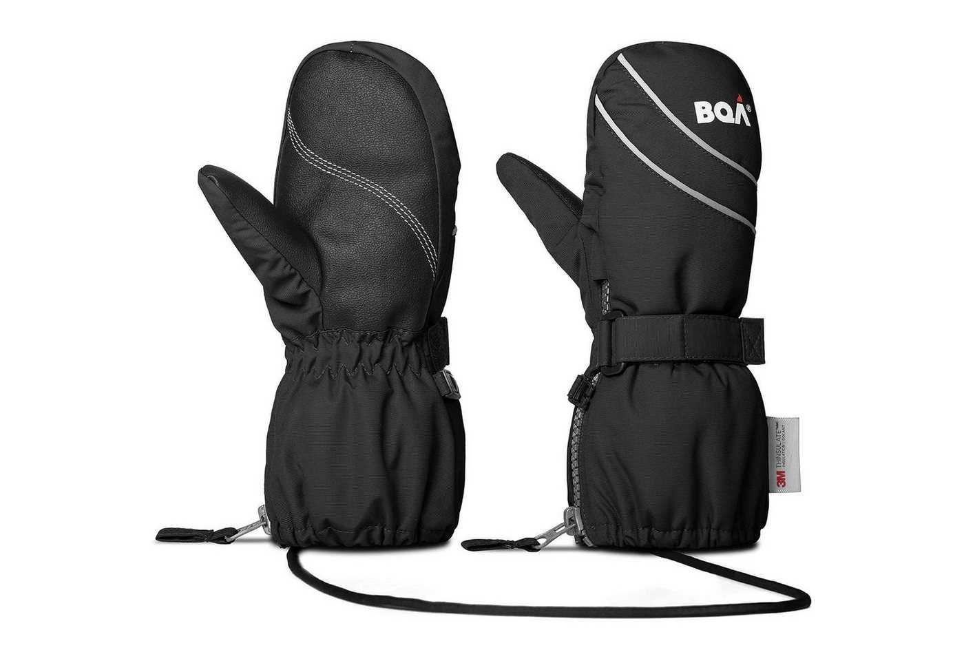 LuxusKollektion Skihandschuhe Kinder Skihandschuhe Fäustlinge wasserdicht Winddicht Winter 6-8 Jahre von LuxusKollektion