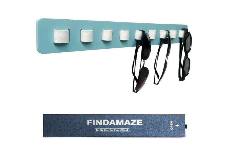 LuxusKollektion Sonnenbrille Brillenaufbewahrung Sonnenbrillen Organizer Wandmontage Lang Seeblau von LuxusKollektion
