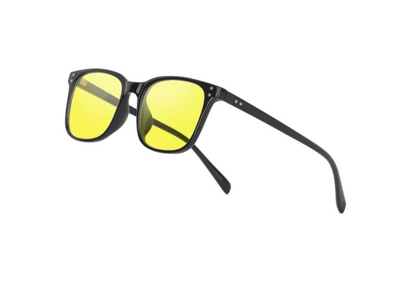 LuxusKollektion Sonnenbrille Computerbrille Blue Light Brillenfassungen Damen Schwarz Gelb79% von LuxusKollektion