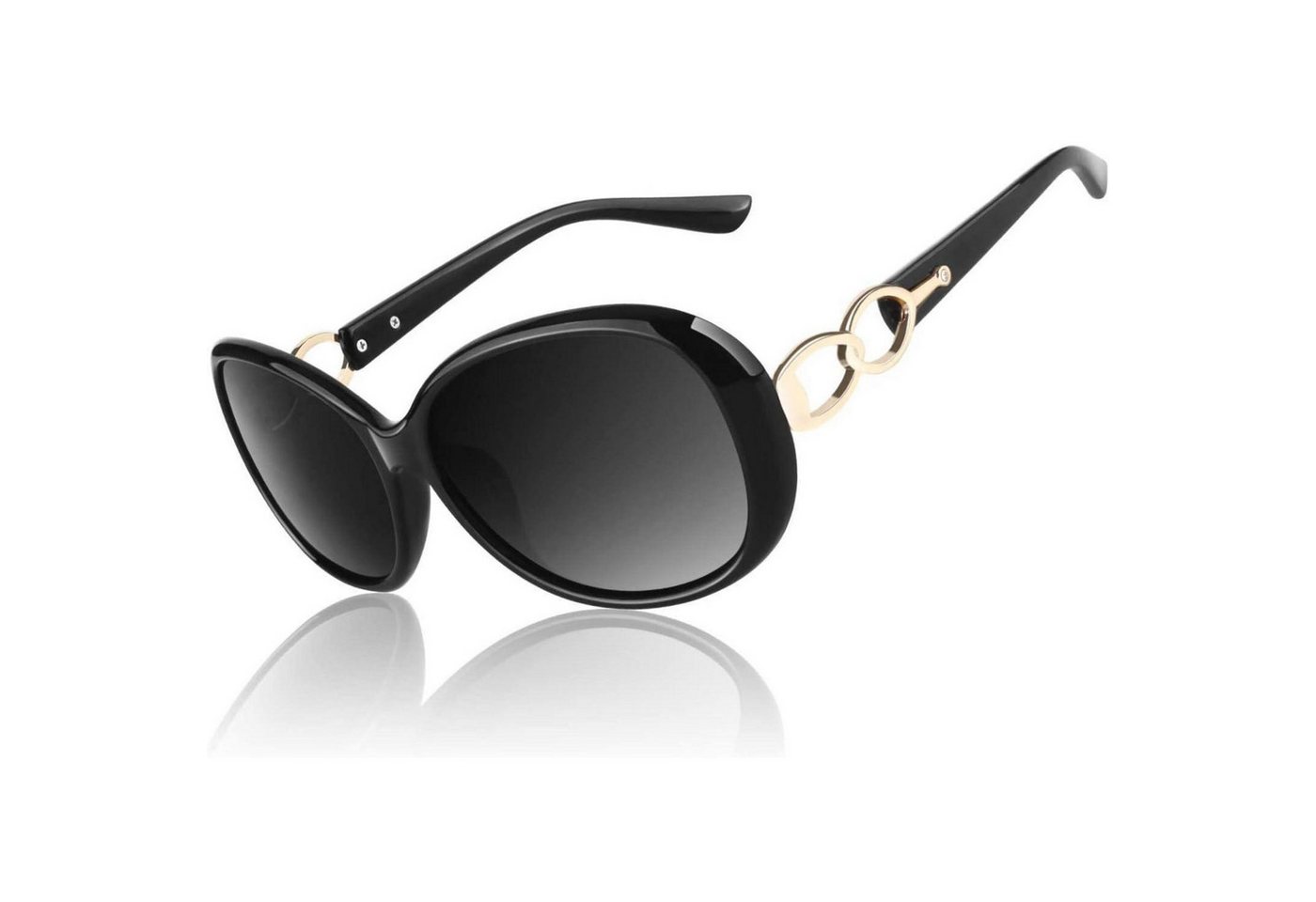 LuxusKollektion Sonnenbrille Damen Sonnenbrille Polarisiert Vintage Oversize Brille UV400 Schutz von LuxusKollektion