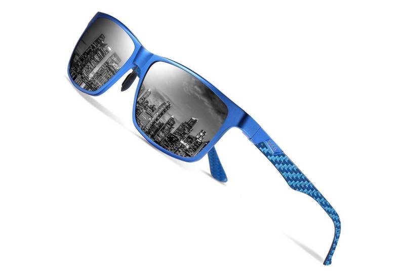 LuxusKollektion Sonnenbrille Herren Polarisierte Sonnenbrille Rechteckig Kohlefaser UV400 CAT LuxusKollektion Sonnenbrille Herren Polarisierte Sonnenbrille Rechteckig Kohlefaser UV400 CAT von LuxusKollektion