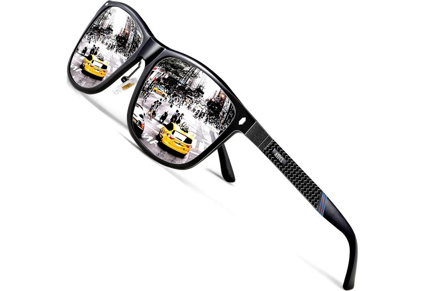 LuxusKollektion Sonnenbrille Herren Polarisierte Sonnenbrille Sport UV400 Schutz Al-Mg Rahmen LuxusKollektion Sonnenbrille Herren Polarisierte Sonnenbrille Sport UV400 Schutz Al-Mg Rahmen von LuxusKollektion