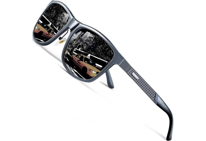 LuxusKollektion Sonnenbrille Herren Polarisierte Sport Sonnenbrille UV400 Al-Mg Rahmen von LuxusKollektion