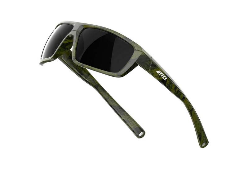 LuxusKollektion Sonnenbrille Herren Polarisierte UV-Schutz Wrap Sonnenbrille TR90 Rahme Ultra-Light von LuxusKollektion