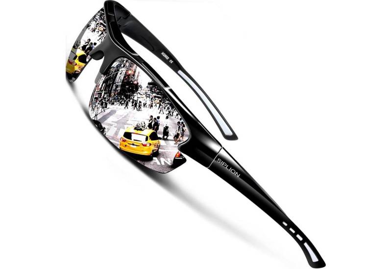 LuxusKollektion Sonnenbrille Herren Sonnenbrille Polarisiert UV400 Schutz Leichter Rahmen CAT 3_CE von LuxusKollektion