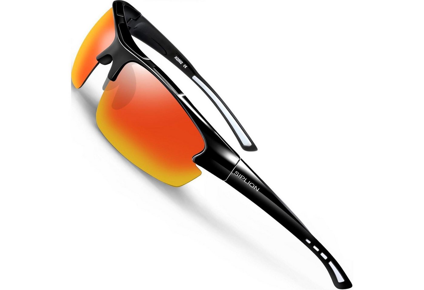 LuxusKollektion Sonnenbrille Herren Sonnenbrille Polarisiert UV400 Schutz Leichter Rahmen CAT 3 von LuxusKollektion