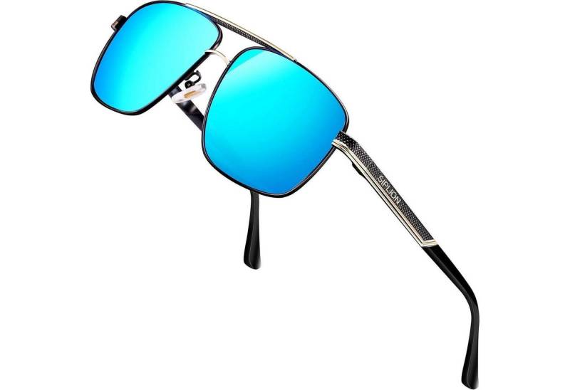 LuxusKollektion Sonnenbrille Herren Sonnenbrille Polarisierte UV400 CAT 3 CE Schutz Rechteckige LuxusKollektion Sonnenbrille Herren Sonnenbrille Polarisierte UV400 CAT 3 CE Schutz Rechteckige von LuxusKollektion