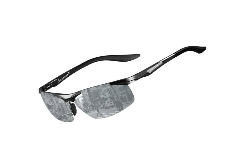 LuxusKollektion Sonnenbrille Herren Sportbrille Polarisierte Sonnenbrille Al-Mg Metallrahme UV400 LuxusKollektion Sonnenbrille Herren Sportbrille Polarisierte Sonnenbrille Al-Mg Metallrahme UV400 von LuxusKollektion
