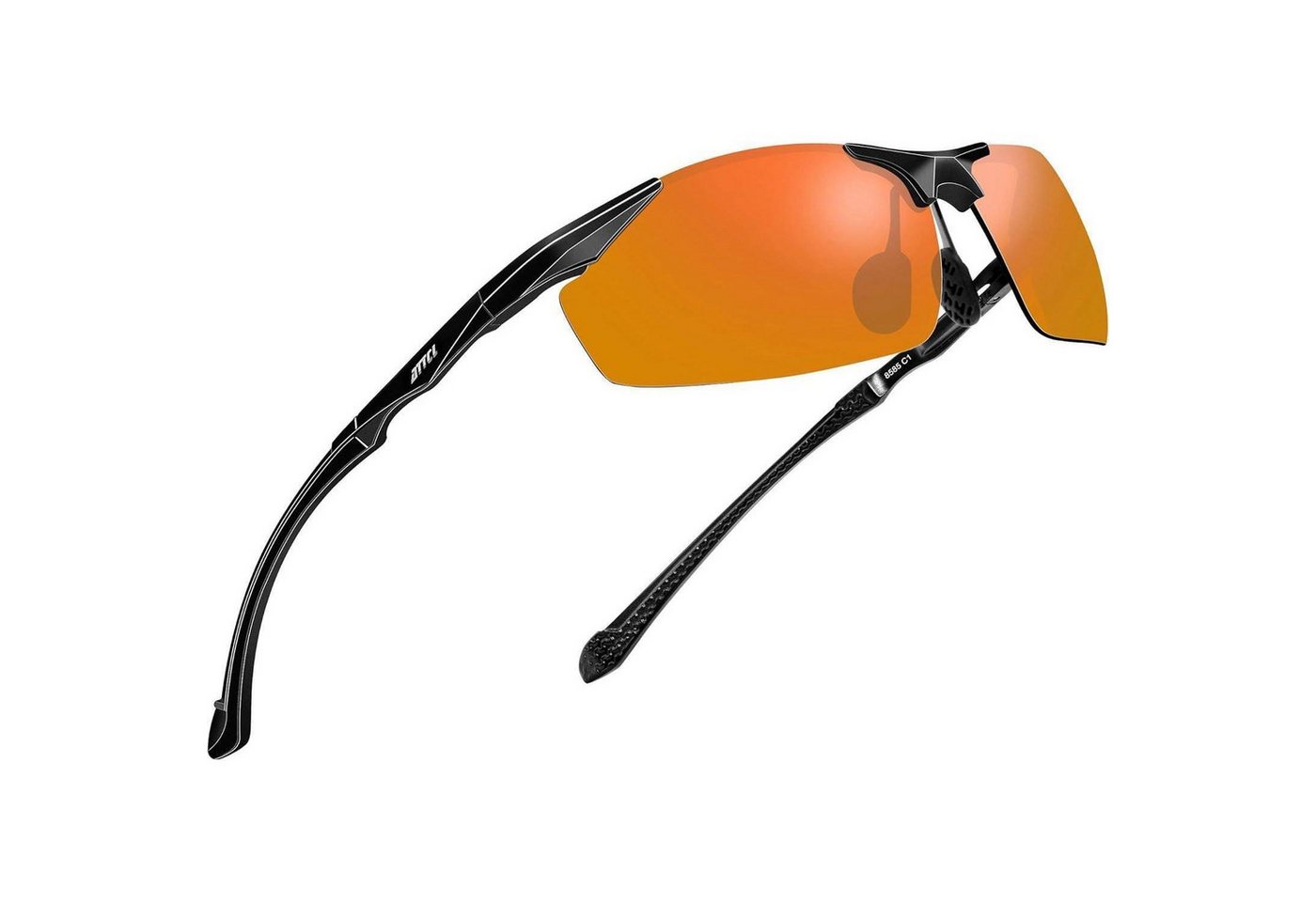 LuxusKollektion Sonnenbrille Herren Sportbrille Polarisierte Sonnenbrille UV-Schutz Metallrahmen von LuxusKollektion