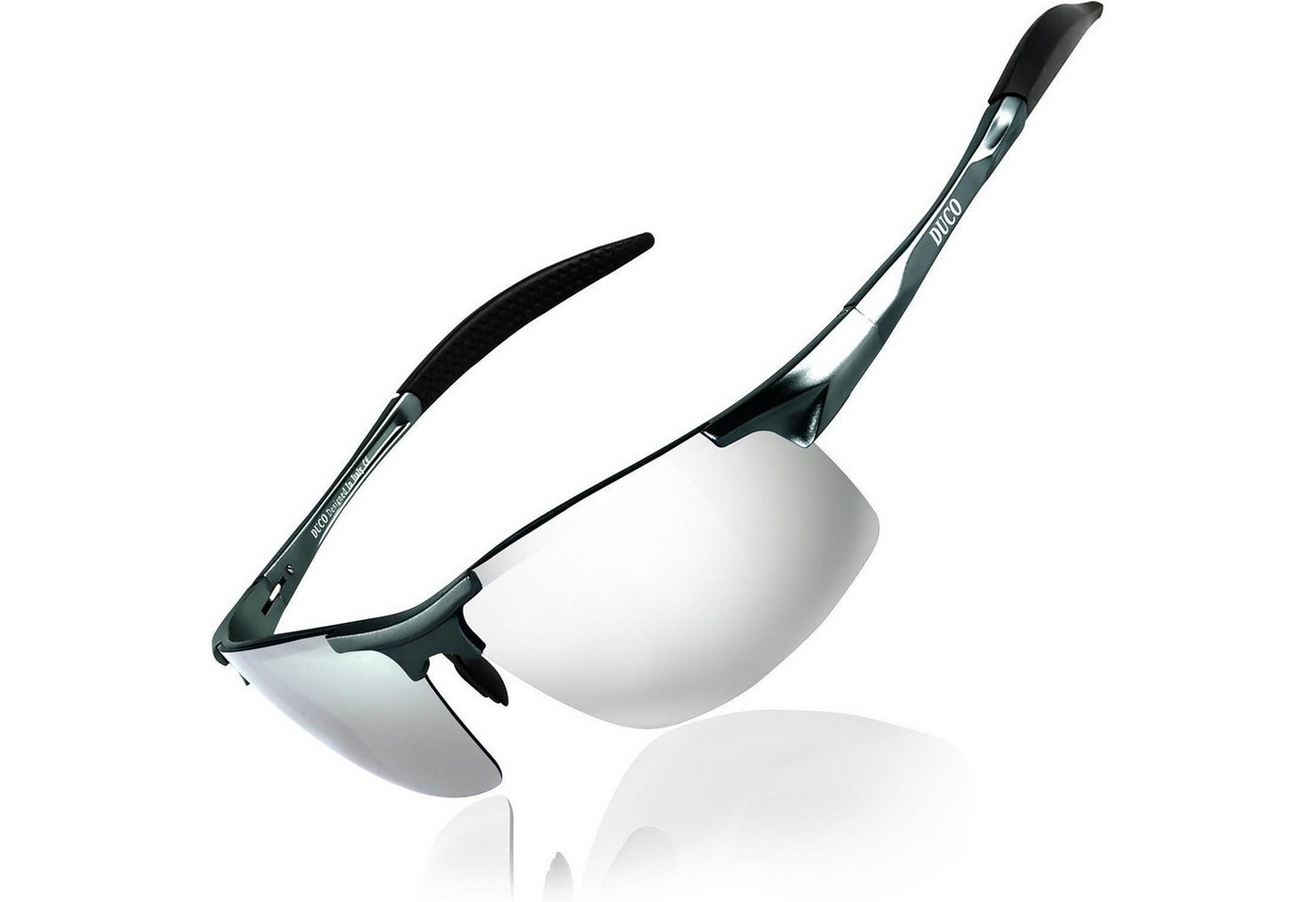 LuxusKollektion Sonnenbrille Herren Sportbrille Polarisierte Sonnenbrille UV400-Schutz Al-Mg von LuxusKollektion