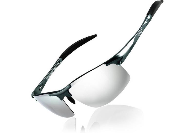 LuxusKollektion Sonnenbrille Herren Sportbrille Polarisierte Sonnenbrille UV400-Schutz Al-Mg von LuxusKollektion