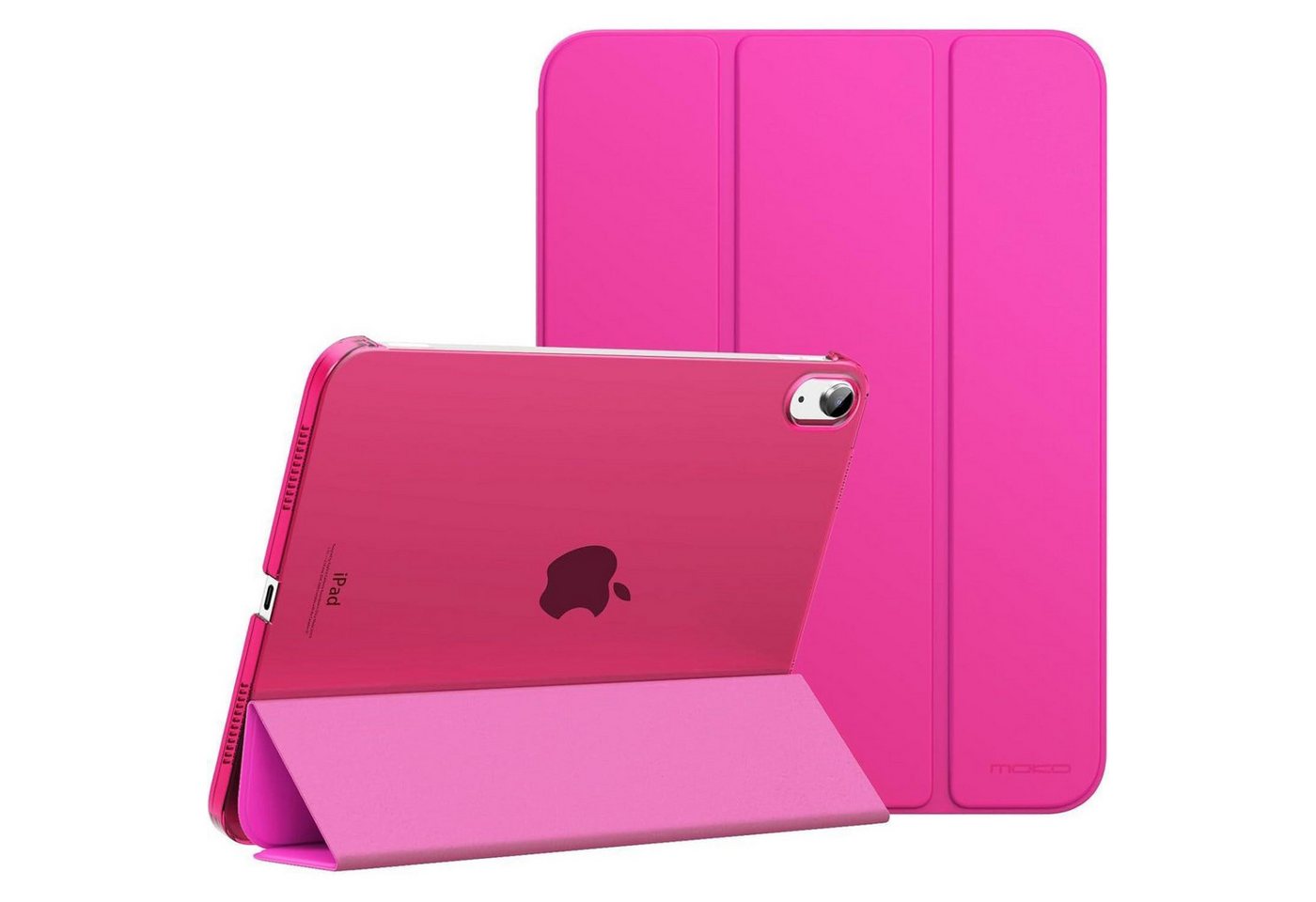 LuxusKollektion Sonnenbrille Hülle iPad A16 11 Zoll Hart PC Transparent Stand Pitaya Rot von LuxusKollektion