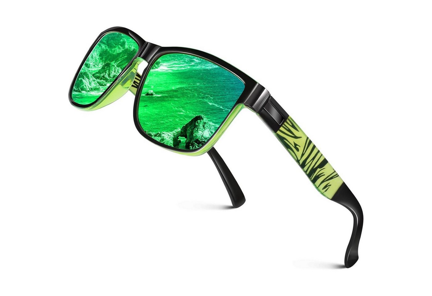 LuxusKollektion Sonnenbrille Polarisiert Sonnenbrille Herren Damen UV400 Modisch Fahren Angeln Katz von LuxusKollektion