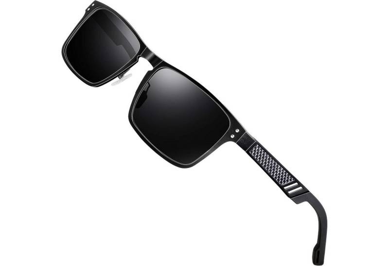 LuxusKollektion Sonnenbrille Polarisierte Fahren Sonnenbrille Herren Al-Mg Metall Ultra Leicht von LuxusKollektion