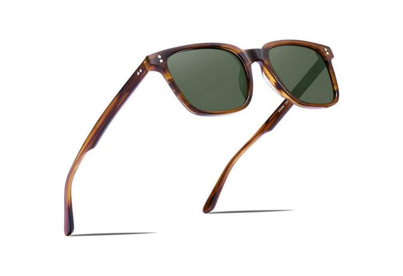 LuxusKollektion Sonnenbrille Polarisierte Herren Sonnenbrille Acetatrahmen UV-Schutz von LuxusKollektion