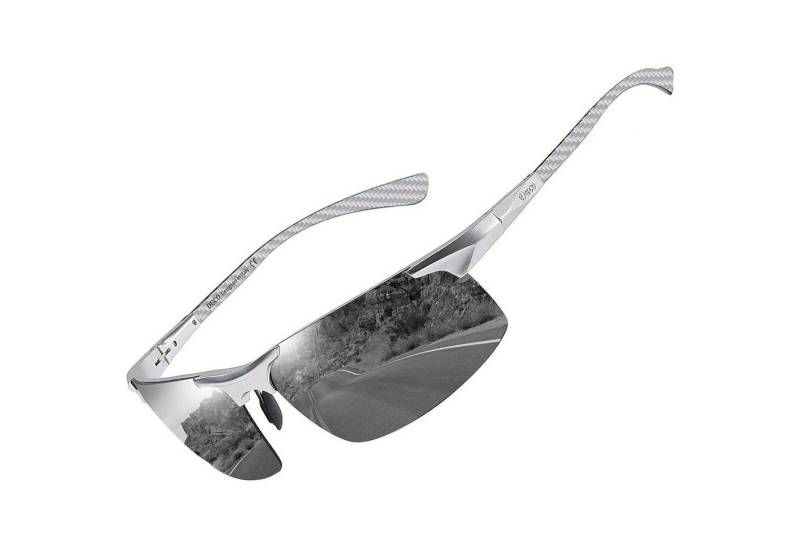 LuxusKollektion Sonnenbrille Polarisierte Herren Sonnenbrille Metallrahmen Kohlefaser UV400 CAT 3 LuxusKollektion Sonnenbrille Polarisierte Herren Sonnenbrille Metallrahmen Kohlefaser UV400 CAT 3 von LuxusKollektion