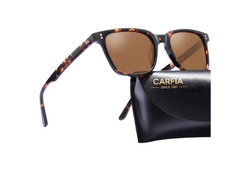 LuxusKollektion Sonnenbrille Polarisierte Herren Sonnenbrille mit Rechteckig Acetatrahmen UV-Schutz von LuxusKollektion