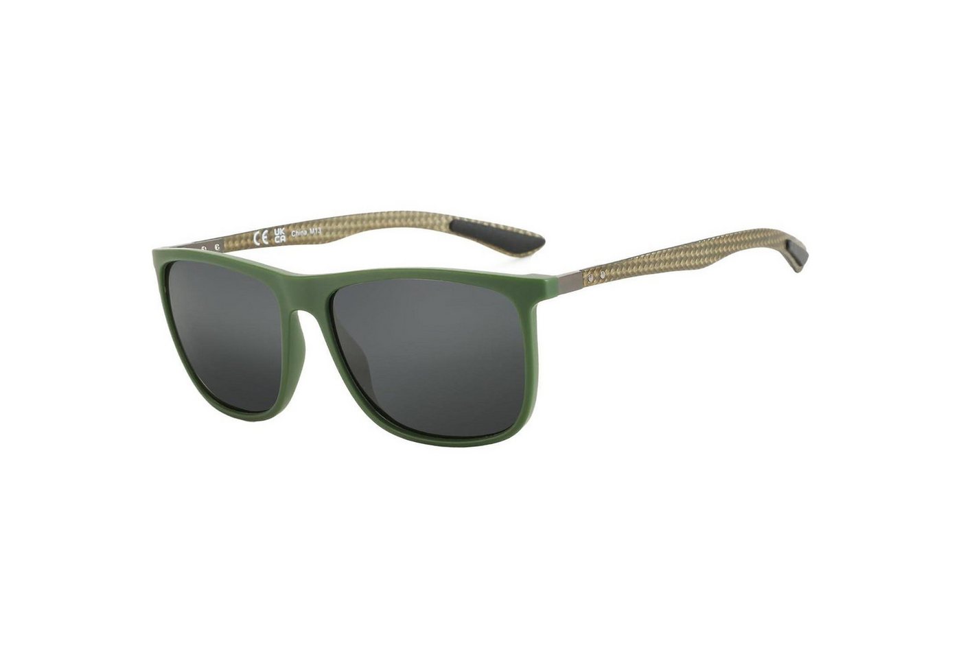 LuxusKollektion Sonnenbrille Polarisierte Kohlefaser Sonnenbrille Herren Quadratisch UV400 Sport von LuxusKollektion