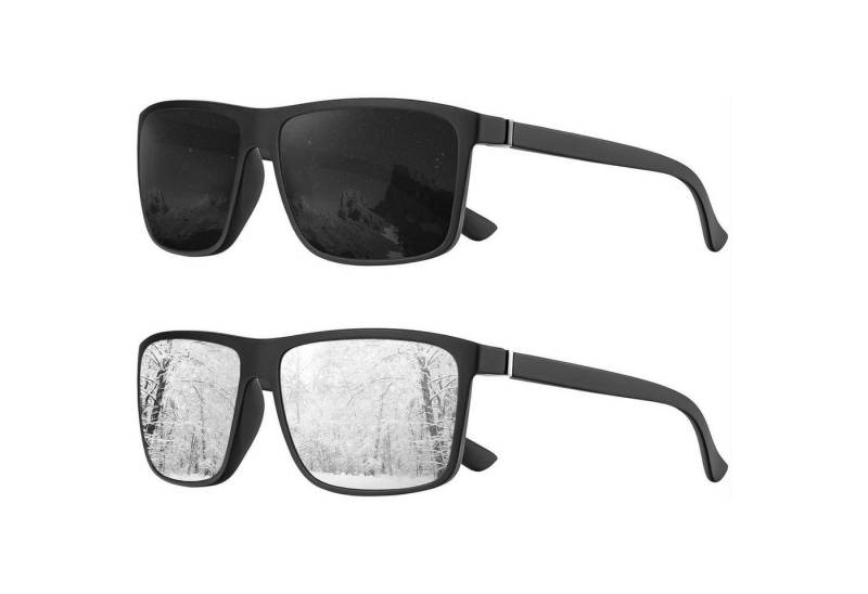 LuxusKollektion Sonnenbrille Polarisierte Sonnenbrille Herren/Damen Vintage UV400-HD Brillengestell LuxusKollektion Sonnenbrille Polarisierte Sonnenbrille Herren/Damen Vintage UV400-HD Brillengestell von LuxusKollektion