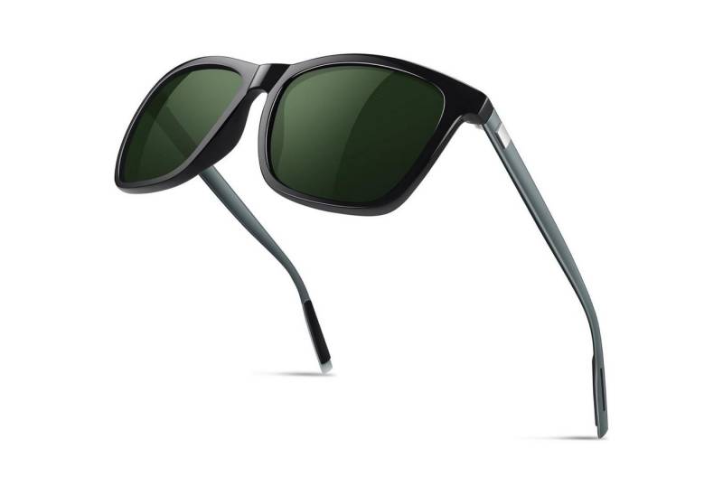 LuxusKollektion Sonnenbrille Polarisierte Sonnenbrille Herren Damen Al-Mg Metall Vintage UV400 von LuxusKollektion