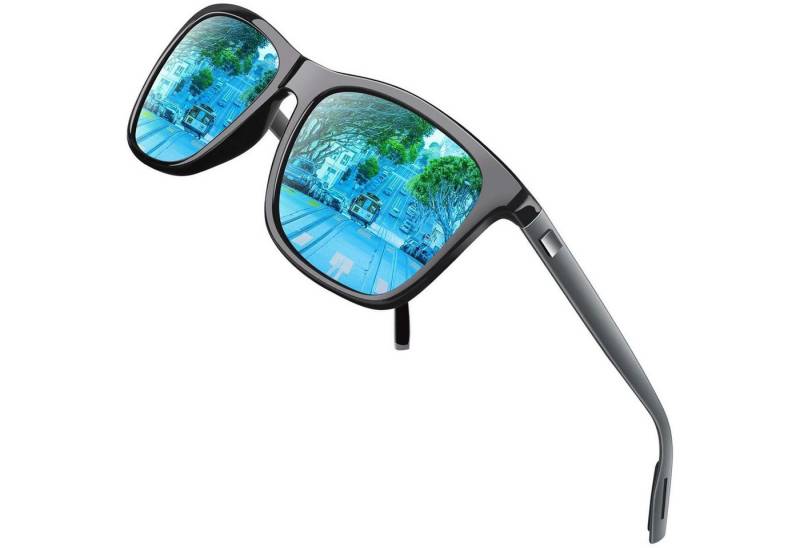 LuxusKollektion Sonnenbrille Polarisierte Sonnenbrille Herren Damen Leichtgewicht Rechteck UV400 LuxusKollektion Sonnenbrille Polarisierte Sonnenbrille Herren Damen Leichtgewicht Rechteck UV400 von LuxusKollektion