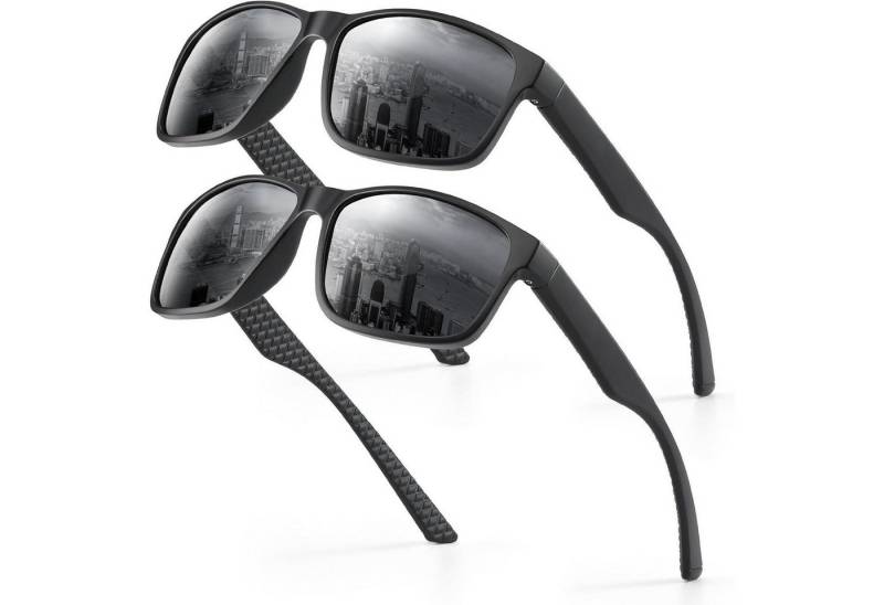 LuxusKollektion Sonnenbrille Polarisierte Sonnenbrille Herren Damen Schwarz Sport UV400 Fishing Ski LuxusKollektion Sonnenbrille Polarisierte Sonnenbrille Herren Damen Schwarz Sport UV400 Fishing Ski von LuxusKollektion