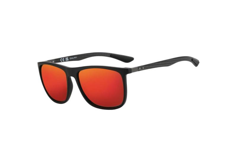 LuxusKollektion Sonnenbrille Polarisierte Sonnenbrille Herren Kohlefaser Quadratisch UV400 Schutz von LuxusKollektion