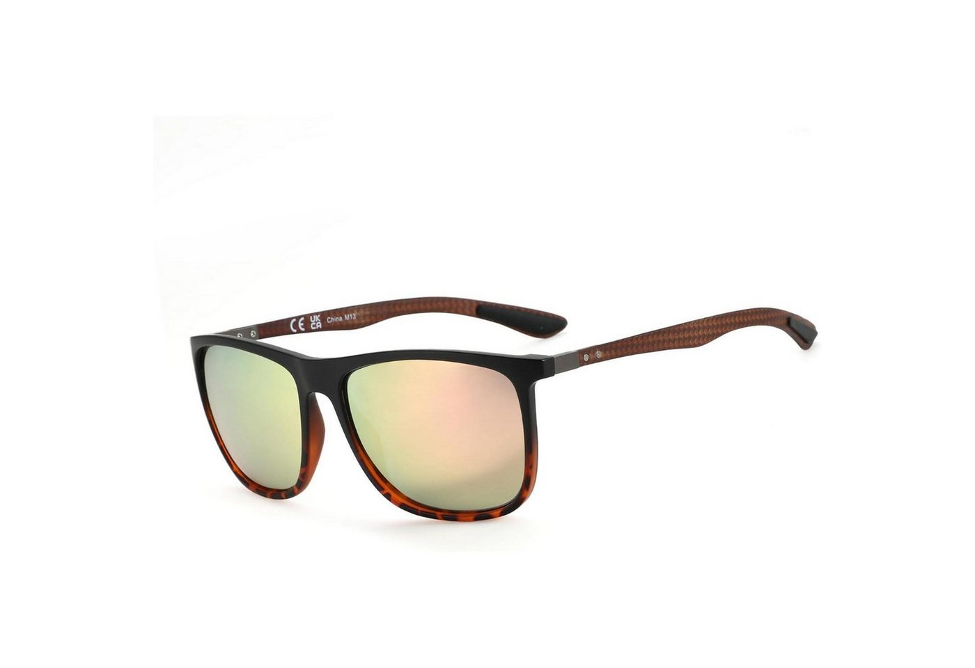 LuxusKollektion Sonnenbrille Polarisierte Sonnenbrille Herren Kohlefaser Quadratisch UV400 Schutz von LuxusKollektion