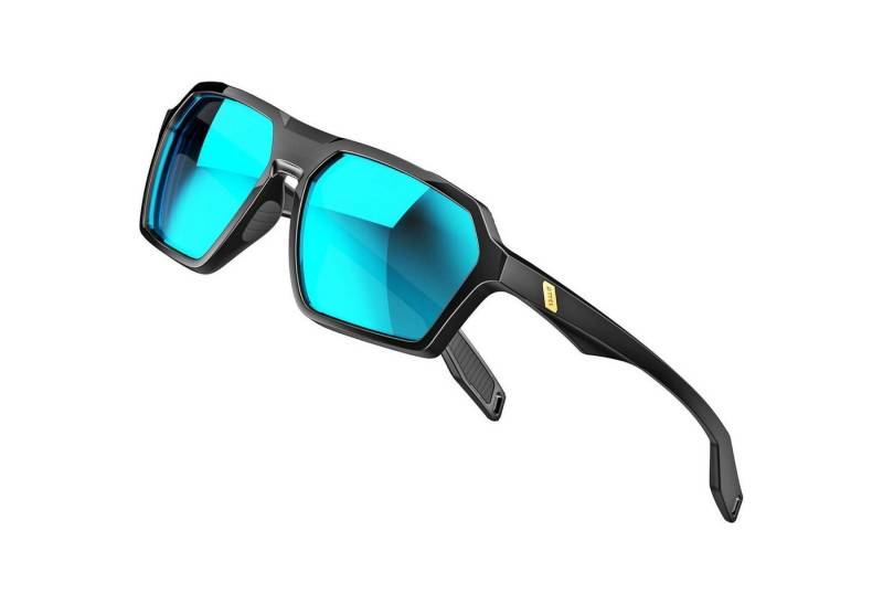 LuxusKollektion Sonnenbrille Polarisierte Sonnenbrille Herren Sportbrille UV-Schutz TR90 Rahmen von LuxusKollektion