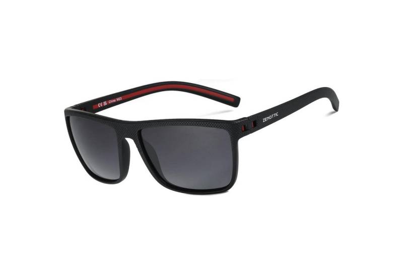 LuxusKollektion Sonnenbrille Polarisierte Sonnenbrille Herren TR90 Rahmen UV400 Schutz Graue Linse LuxusKollektion Sonnenbrille Polarisierte Sonnenbrille Herren TR90 Rahmen UV400 Schutz Graue Linse von LuxusKollektion