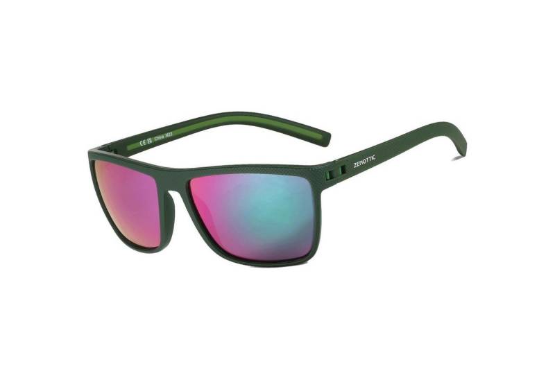 LuxusKollektion Sonnenbrille Polarisierte Sonnenbrille Herren TR90 Rahmen UV400 Schutz Quadrat von LuxusKollektion