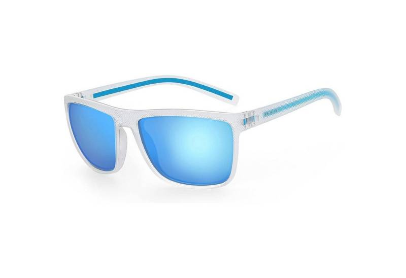 LuxusKollektion Sonnenbrille Polarisierte Sonnenbrille Herren TR90 Rahmen UV400 Schutz Quadrat von LuxusKollektion