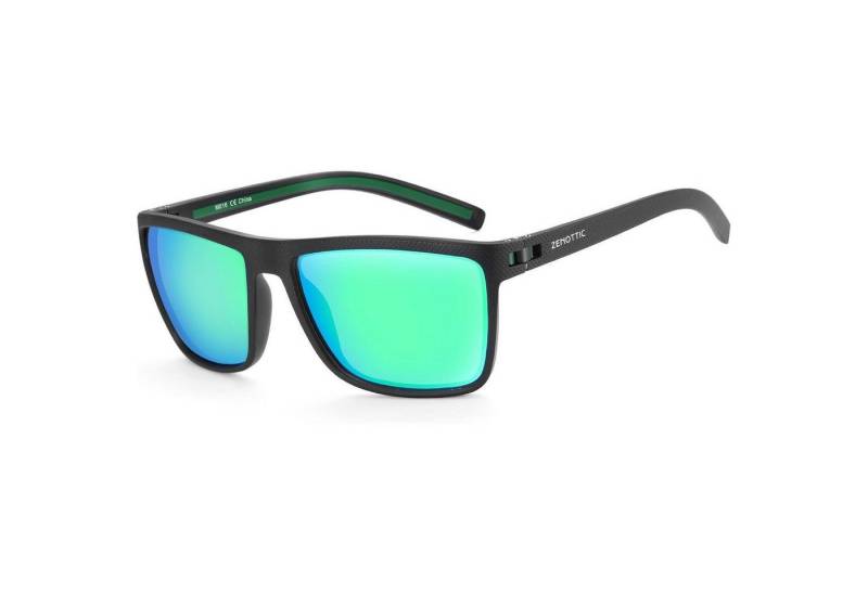 LuxusKollektion Sonnenbrille Polarisierte Sonnenbrille Herren TR90 Rahmen UV400 Schutz Quadrat von LuxusKollektion