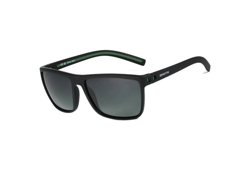 LuxusKollektion Sonnenbrille Polarisierte Sonnenbrille Herren TR90 Rahmen UV400 Schutz Schwarz von LuxusKollektion