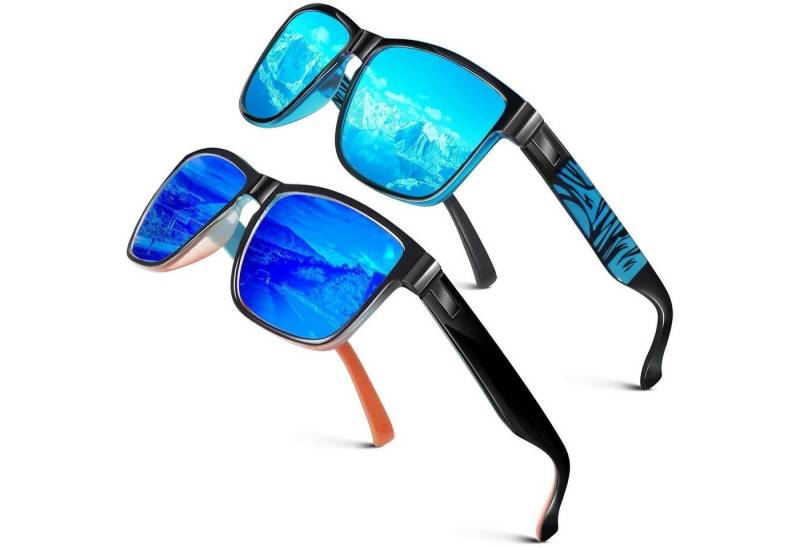 LuxusKollektion Sonnenbrille Polarisierte Sonnenbrille UV400 Herren Damen Modisch CAT 3 CE von LuxusKollektion