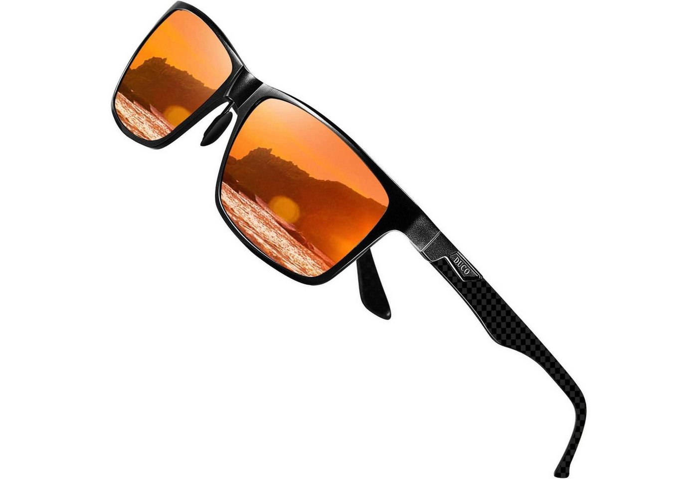 LuxusKollektion Sonnenbrille Polarisierte Sonnenbrille mit Carbon Fiber Rahmen und UV400 Schutz von LuxusKollektion