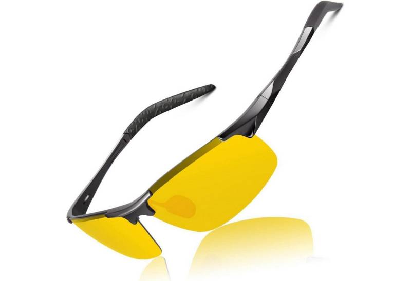 LuxusKollektion Sonnenbrille Polarisierte Sport-Sonnenbrille Herren Al-Mg UV400 Verspiegelt Cat 3 von LuxusKollektion